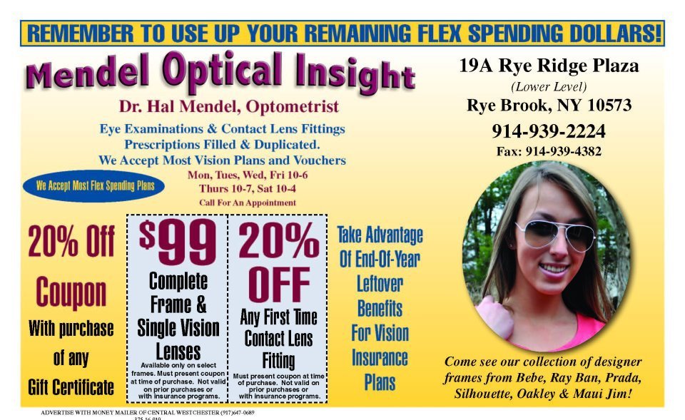 Coupons | Mendel Optical Insight